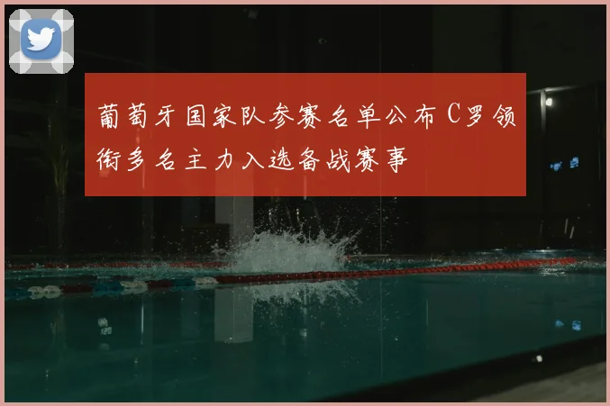 葡萄牙国家队参赛名单公布 C罗领衔多名主力入选备战赛事